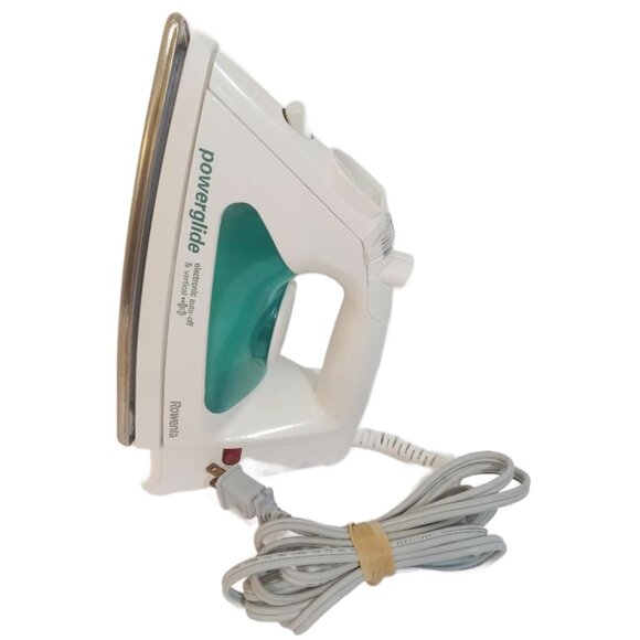 Rowenta Powerglide Steam Iron White DE 011 Self Cleaning Electronic Shut Off - Picture 1 of 6